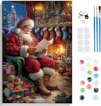 Volwassenen Schilderen op Nummer met Lijst - DIY Set met Penselen en Acrylverf voor Thuisdecoratie en Creatieve Ontspanning