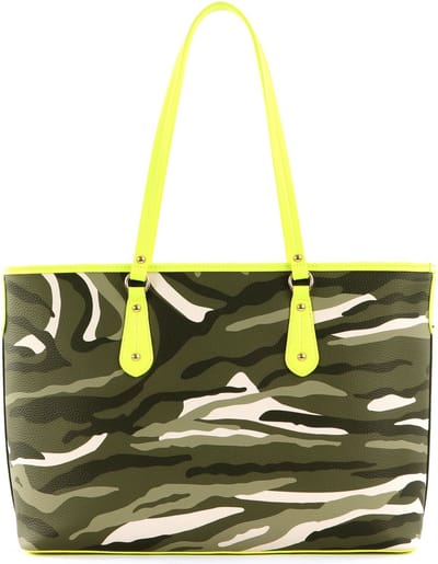 LIU JO Handtas Esploratri Shopping Bag Camouflage Veelkleurig