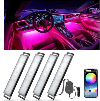 Auto Interieur Verlichting - Led Strip Auto – Met App