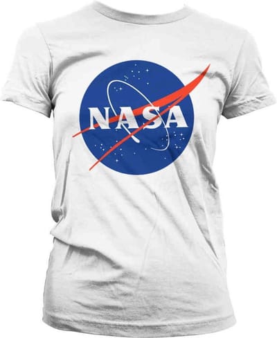 NASA Dames Tshirt -S- Insignia Wit