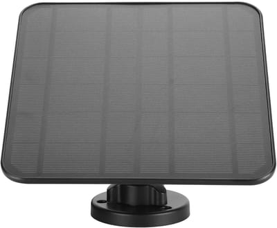Dailygoods - Zonnepaneel voor Nest en Ring Deurbellen - 12W Waterdichte Oplader met 360° Bevestiging