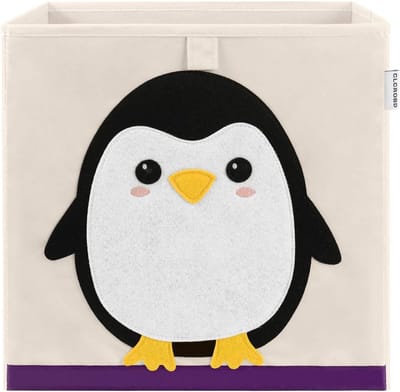 Opvouwbare Dierenkubus Opbergdozen - 13 Inch Speelgoedbox en Organizer voor Kinderen