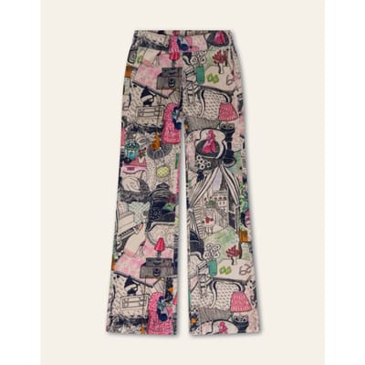 Oilily Paris Broek- maat104/4yr Frappe