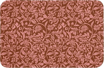 Badmat 60x40 cm - Antislip - Bloemen - Print - Roze - Badmatten voor badkamer - Badkamermat - Douchemat - Badkamer mat