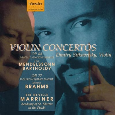 Dmirtry Sitkovetsky, Academy Of St. Martin In The Field, Sir Neville Marriner - Violin Concertos (CD)