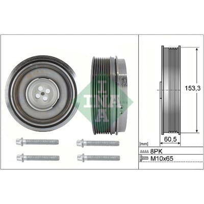 Schaeffler Ina Riemschijf, krukas INA 544 0505 20