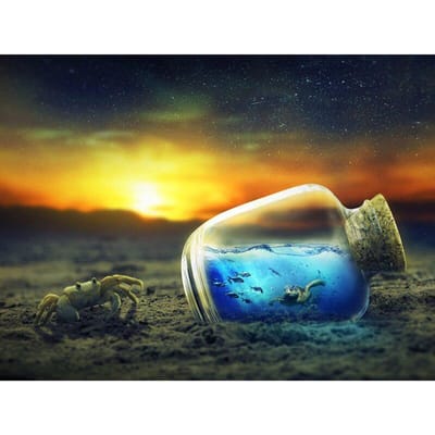 Volledige ronde boor diamant borduurwerk Tiny World 5D DIY diamant schilderij kruissteek strass 20X30CM yellow