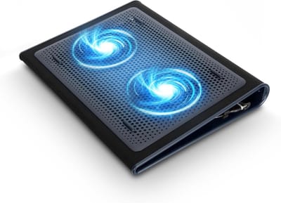Laptop Koeler - Koelmat Laptop - Laptop Beschermen - Ergonomische Helling - 17 inch - Zwart