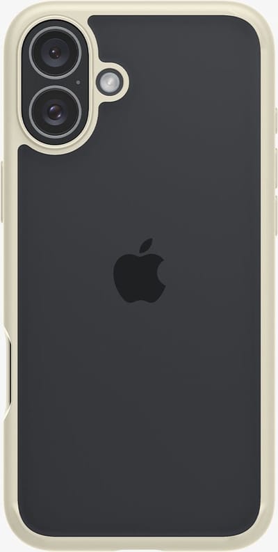 Spigen Ultra Hybrid Hoesje Geschikt voor Apple iPhone 16 Plus - Back Cover met Air Cushion - Beige