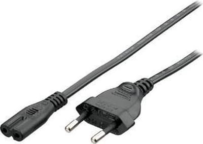 Equip electriciteitssnoeren Euro Power Cable, black