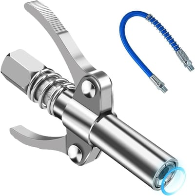 Dubbele Handgreep Nozzle met G-Coupler voor Vetpers, Universele Coupler voor Alle Vetpersen, Hoogwaardige Vettoepassing