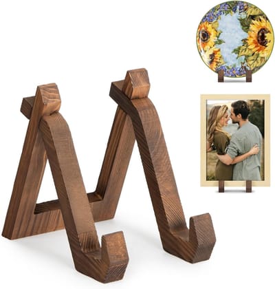 Platenrek - Vinyl Houder - Displaystandaard - Bordenstandaard - Solide En Stevig Ontwerp - Voor Schilderijen - Foto'S - Boeken - Vinylplaten - Tablets