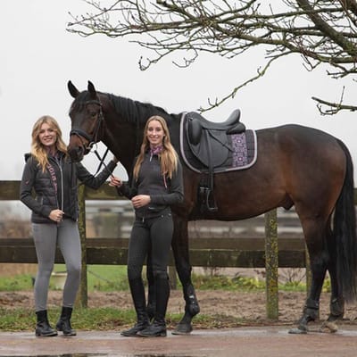 Harry's Horse Zadeldek Just Ride Urban Anthracite - Full