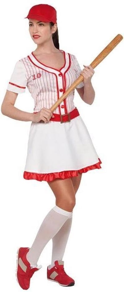 Honkbal Kostuum Vrouw - Maat M/L