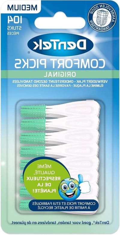 Tandenstokers Comfort Picks - Interdentale borsteltjes - Tanden Reinigen - Zonder Metaal - 104 stuks - null