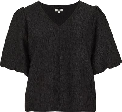 WE Fashion Dames blouse met structuur - Curve