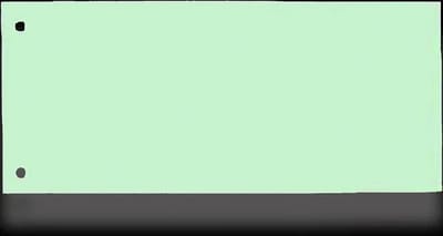 Scheidingsstrook oxford 240x105mm 190gr groen
