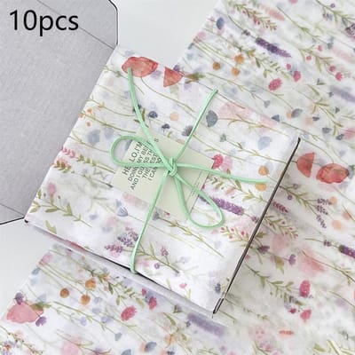 10 Feuilles Papier Floral Blanc Bouquet Papier d'Emballage pour Fleurs Papier d'Emballage pour Fleurs Papier d'Emballage pour Fleurs Gâteau Pâtisserie Cadeau 10 sheets