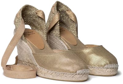 Toni Pons Florina Wedge Espadrilles Goud EU 38 Vrouw