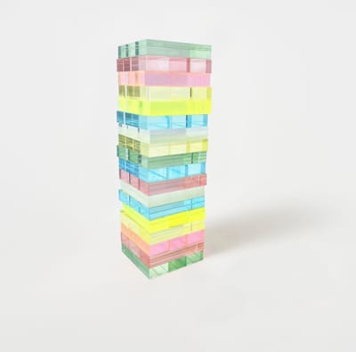 Sunnylife - Mini Lucite Jumbling Tower Aurora