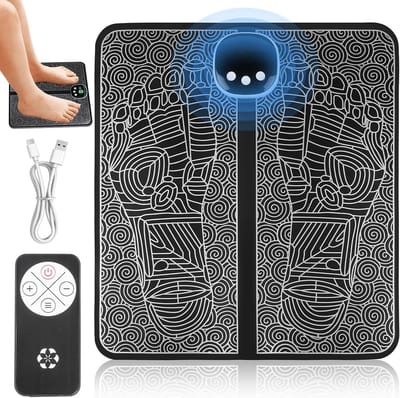 Elektrische Voetstimulator met 19 Intensiteiten en 8 Modi - USB Oplaadbaar