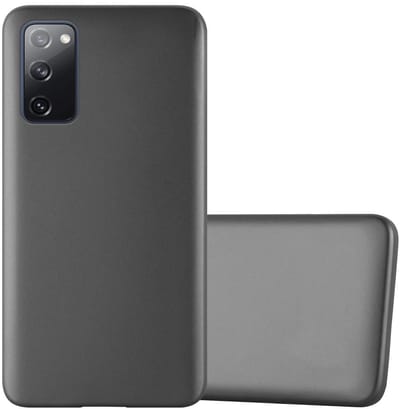 Cadorabo Hoesje geschikt voor Samsung Galaxy S20 FE in METALLIC GRIJS - Beschermhoes gemaakt van flexibel TPU silicone Case Cover