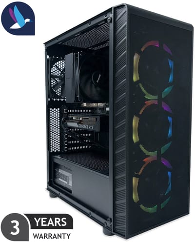 AZZA Prime Gaming PC - AMD Ryzen 7 5800X3D - NVIDIA RTX 5060 Ti - 32 GB RAM - 1 TB SSD - WiFi