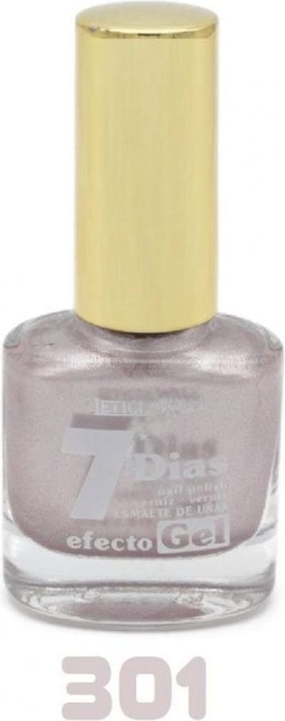 Leticia Well - Nagellak - Rosé Goud metallic - 1 flesje met 13 ml inhoud - Nummer 301