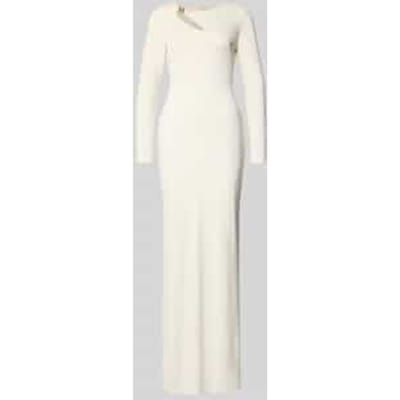 Avondjurk met Cut-out en knoopdetail Model 'BURLINCE'