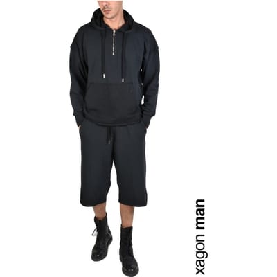 Xagon Man blouse Mannen zwart