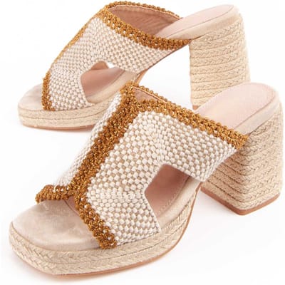 Sandalen met sleehak Montevita 102975