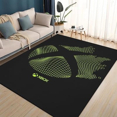 27 Stijl Nieuwe Xbox Gaming Gamer Logo Gamer Vloerkleed Tapijt voor Woonkamer Slaapkamer Huisdecoratie, Kinderen Spelen Antislip voor Bank Deurmat 40x60cm( 15x23in )