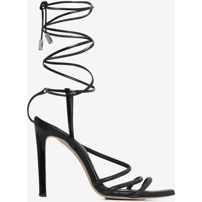 IRO Paris Idohigh Strass Black Maat: 38 | Sandalen Outlet | Dames | Zwart