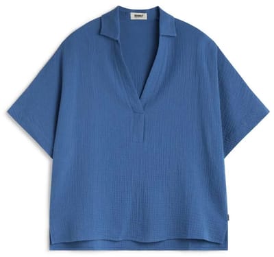 Ecoalf Denis Overhemd Blauw S Vrouw