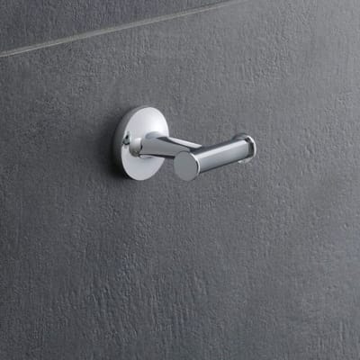 Duravit Starck T handdoekhaak dubbel 6x7.6cm chroom
