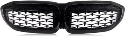 Voorbumper - Voor BMW G20/G21 3-Serie 2018-2021 - Auto accessoires - Niergrille - Front grille - Gloss Zwart