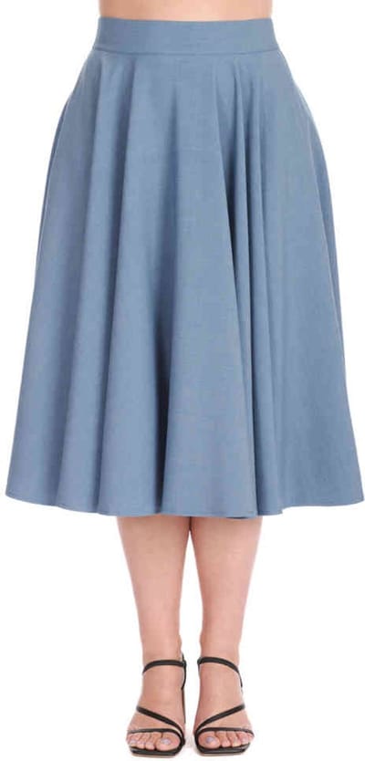 Banned - Dance & Sway Rok - XS - Blauw