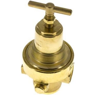 Drukregelaar G1/2'' 1500l/min 0.5-8.0bar/7-116psi Messing Gassen Vloeistoffen
