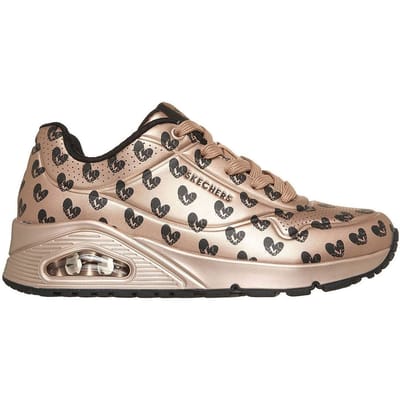 Skechers UNO - LIVE COLORFULLY Dames Sneakers - Gold