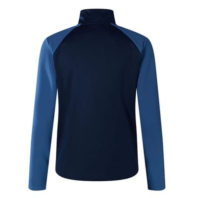 Canterbury Dames Elite Quarter Zip Basislaag Top (Marineblauw/True Navy Marl)