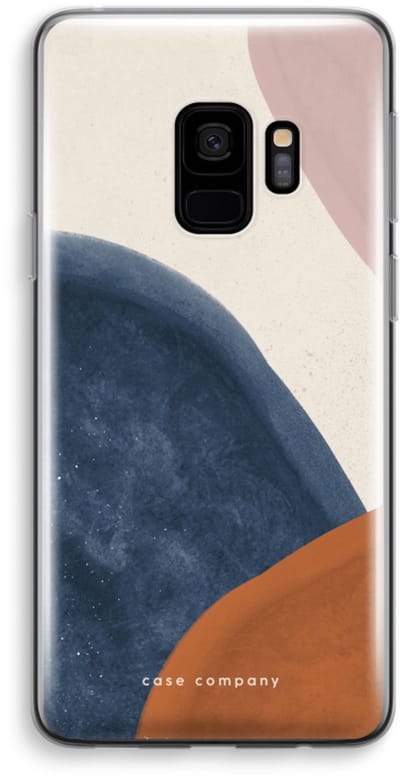 Case Company® - Hoesje geschikt voor Samsung Galaxy S9 hoesje - Geo #1 - Soft Cover Telefoonhoesje - Bescherming aan alle Kanten en Schermrand