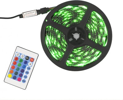 WHITE SHARK HELIOS 5M USB LED TAPE WITH REMOTE CONTROL