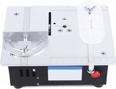 Mini Tafelzaag - Kleine Zaagmachine - Houtbewerking Hobby - Compact Draagbaar - 10x10x10 mm - One Color