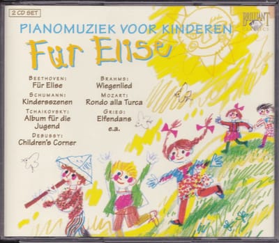 Piano muziek voor kinderen - Fur Elise - Dubbel CD