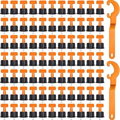 Nivelleringssysteem voor Tegels - 100 Stuks Herbruikbaar voor Keramische Tegels en Houten Platen