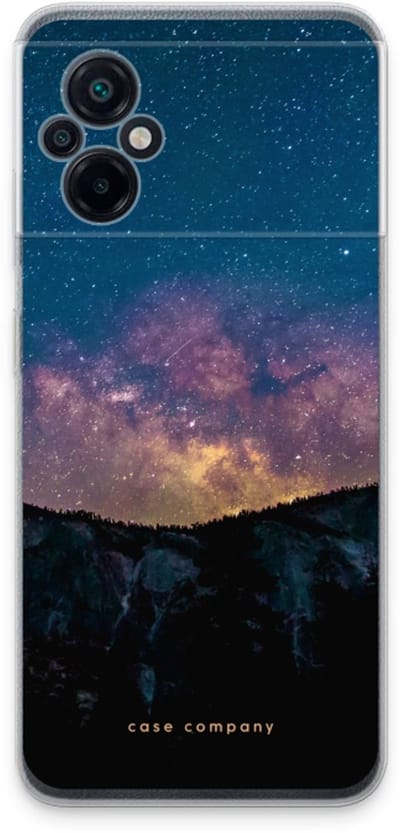 Case Company® - Hoesje geschikt voor Xiaomi Poco M5 hoesje - Travel to space - Soft Cover Telefoonhoesje - Bescherming aan alle Kanten en Schermrand