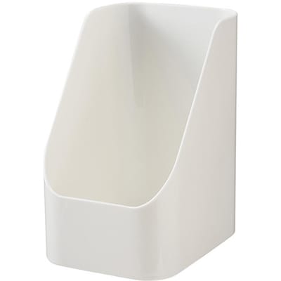 Opbergdoos met open voorkant Multifunctionele bureau-organizer Koelkastcontainer voor groentevoedsel white