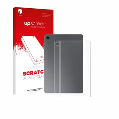 upscreen - Screenprotector voor Samsung Galaxy Tab A11 Plus 5G 11" (Achterkant) - Folie Beschermfolie transparant