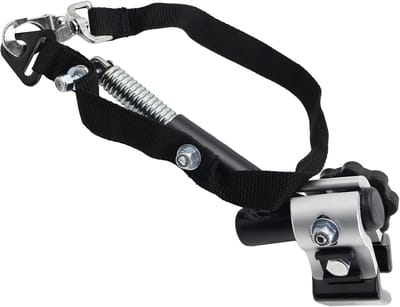 Fietskar Koppeling - Fiets Trekhaak - Kinderen Vervoeren - Verstelbare Frame Bevestiging - 25 x 10 x 9 cm - Zwart