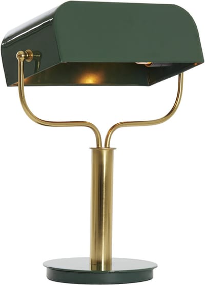 Light & Living Tafellamp Ayer 43cm - Donkergroen